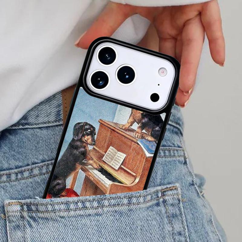 

DACHSHUND Phone Case for iPhone 16e 15 14 13 12 17 Pro Max Plus Air 17pro Cover Coque iPhone 15 Pro Max