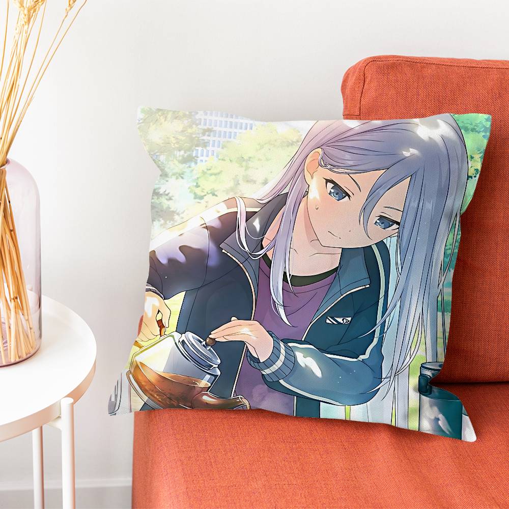 

P-Project S-Sekai Yoisaki Kanade Pillowcase Pillows for Sofa Cover Decoration Home Decor Items Luxury Pillow Covers Cushions 30cmx30cm