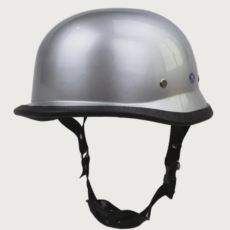 ZR-307 American-Style Steel Racing Helmet: WWII-Inspired Summer Design, Genuine Prince Helmet.