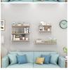Modern Wall Bookshelf: Simple Multi-Layer Nordic Storage Rack