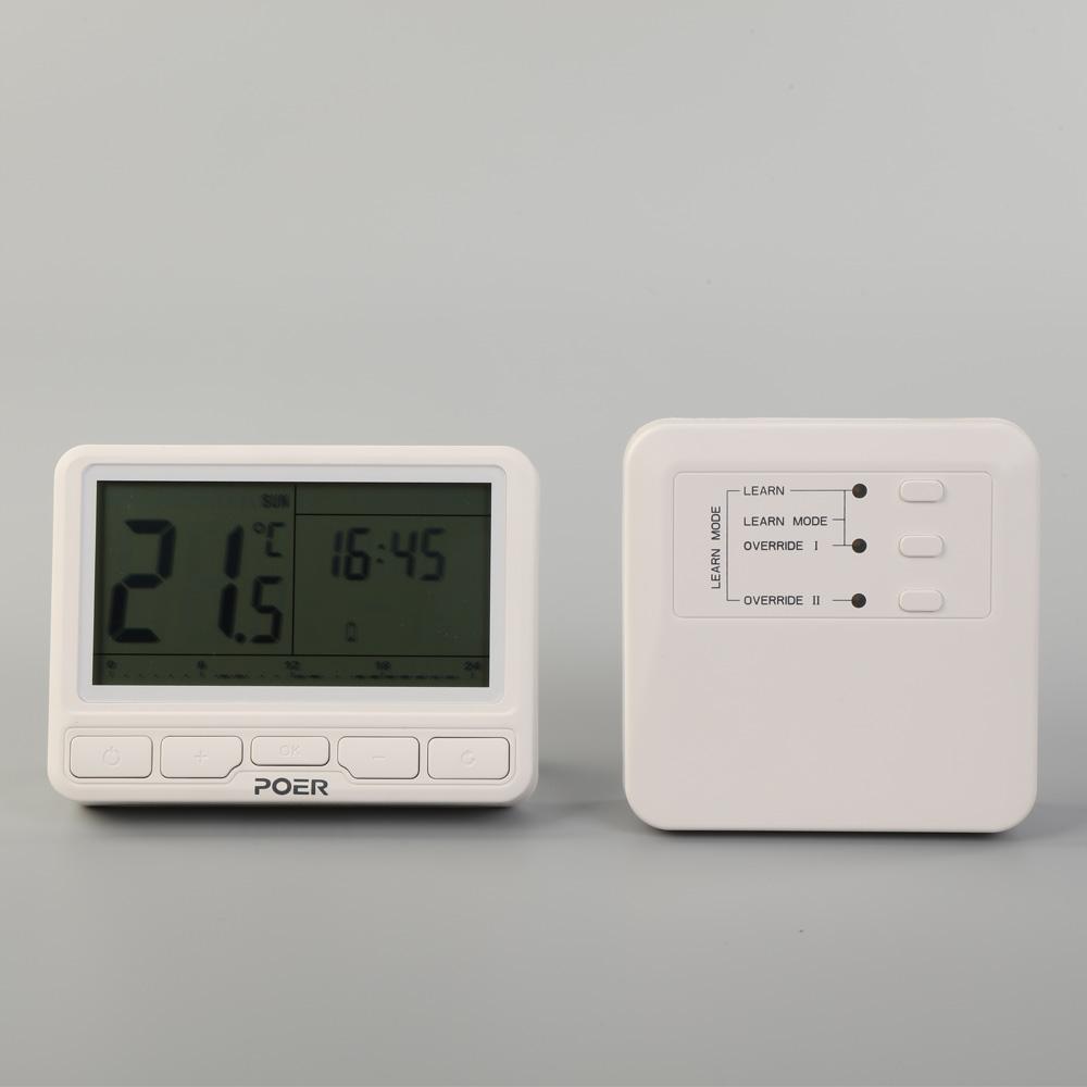 Wireless Programmable room Thermostat Thermoregulator Temperature Controller for Water Heating Gas Boiler Warm floor 110-240V