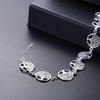 New  Wedding 925 Sterling Silver Bracelet Beautiful Tree Flowers for Women Classic Fashion Jewelry Wholesale 20CM Noble