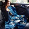1pc Snowman Printing Lightweight Flannel Blanket, Comfortable and Warm Blanket, for Camping Sofa Bed and Couch Office, Gift