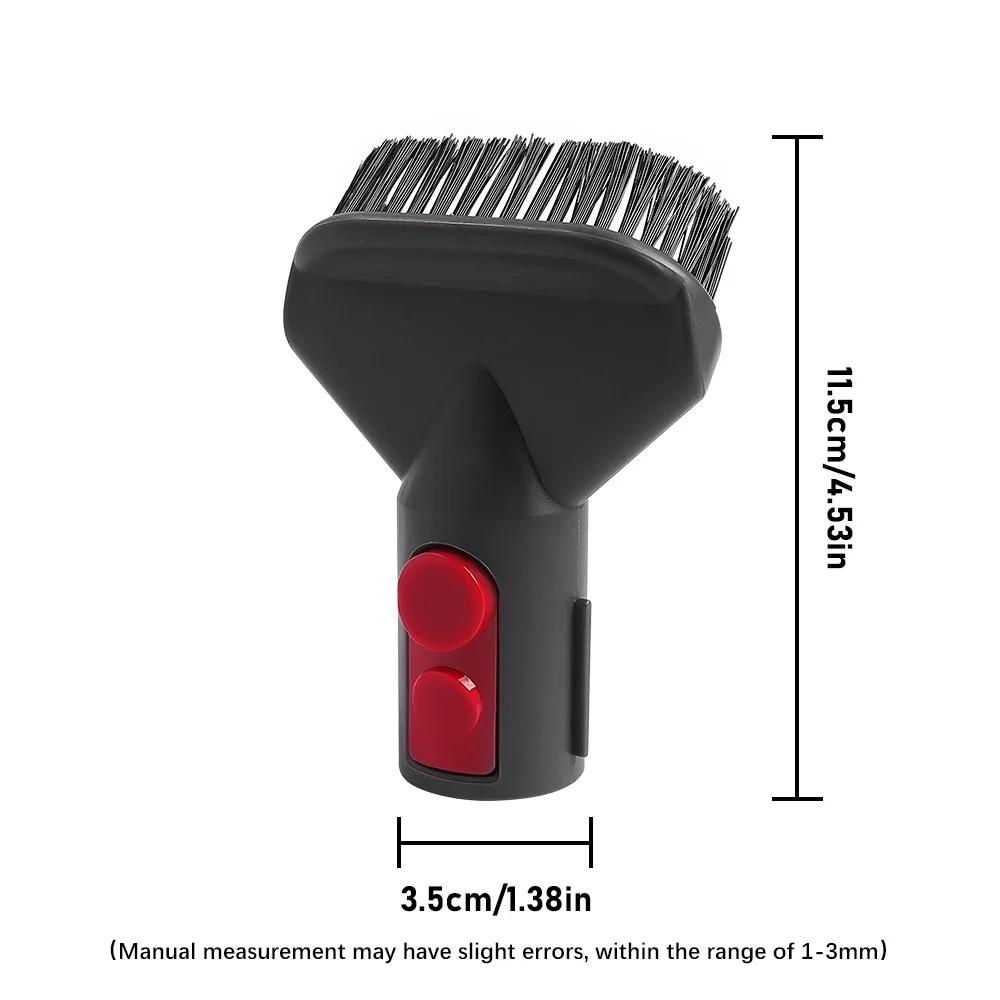 Multi Functional Stiff Bristle Brush Head for Dyson V7 V8 V10 V11 V12 V15 Vacuum Cleaner Attachment Clean Stains Cleaning Tools stain removal brush