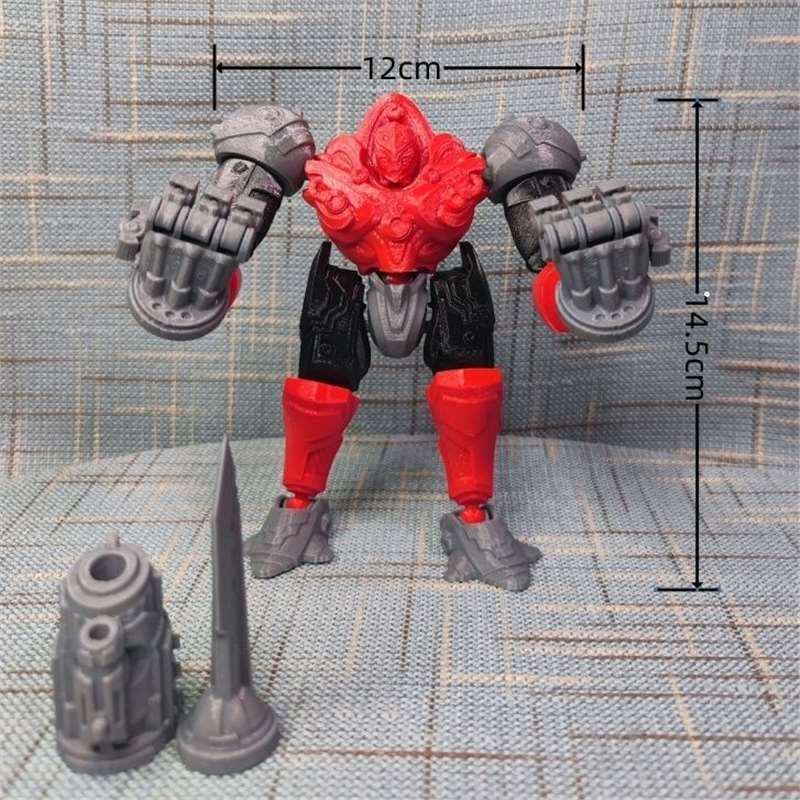 

Омега Робот 3D-печатная фигурка - Подвижная пластиковая игрушка-украшение для мальчиков