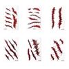 Waterproof Halloween Face Tattoo Blood Vessels Tattoo Body Art Decal  Costume Accessory
