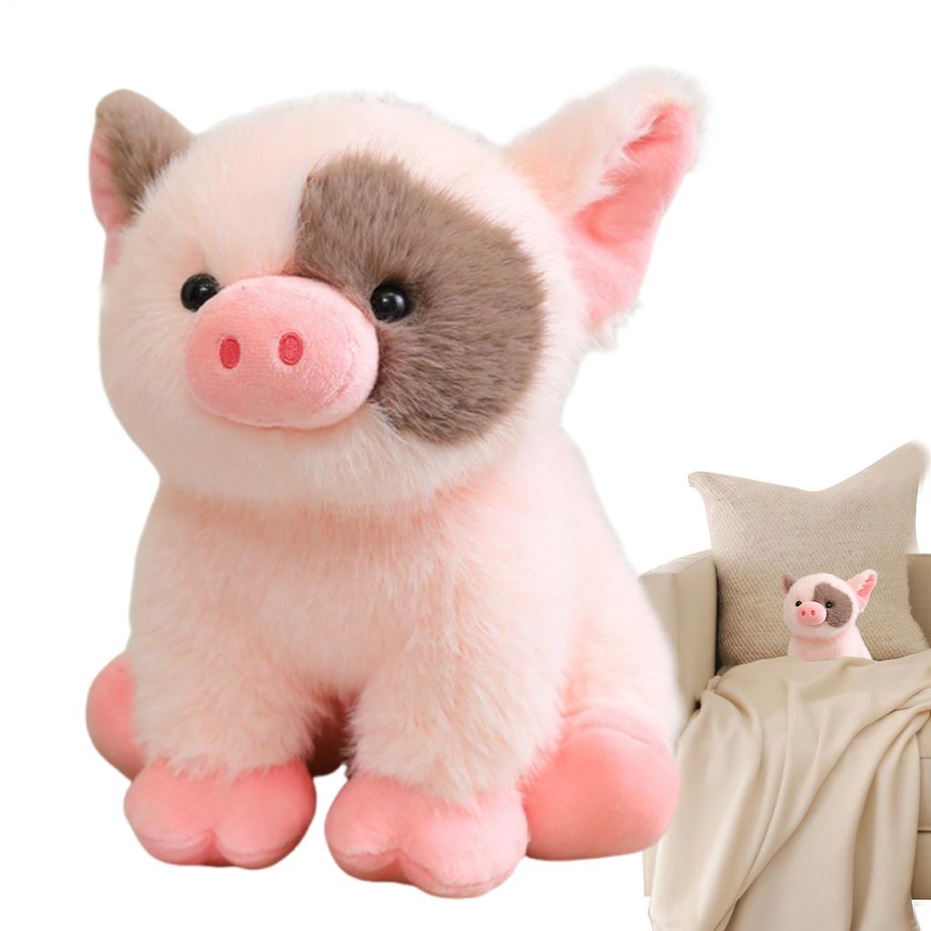 20cm Cute And Silly Little Pot-bellied pig Plush Toys Soft Animal Doll Home Decoration Christmas Gift Children's Birthday Gift