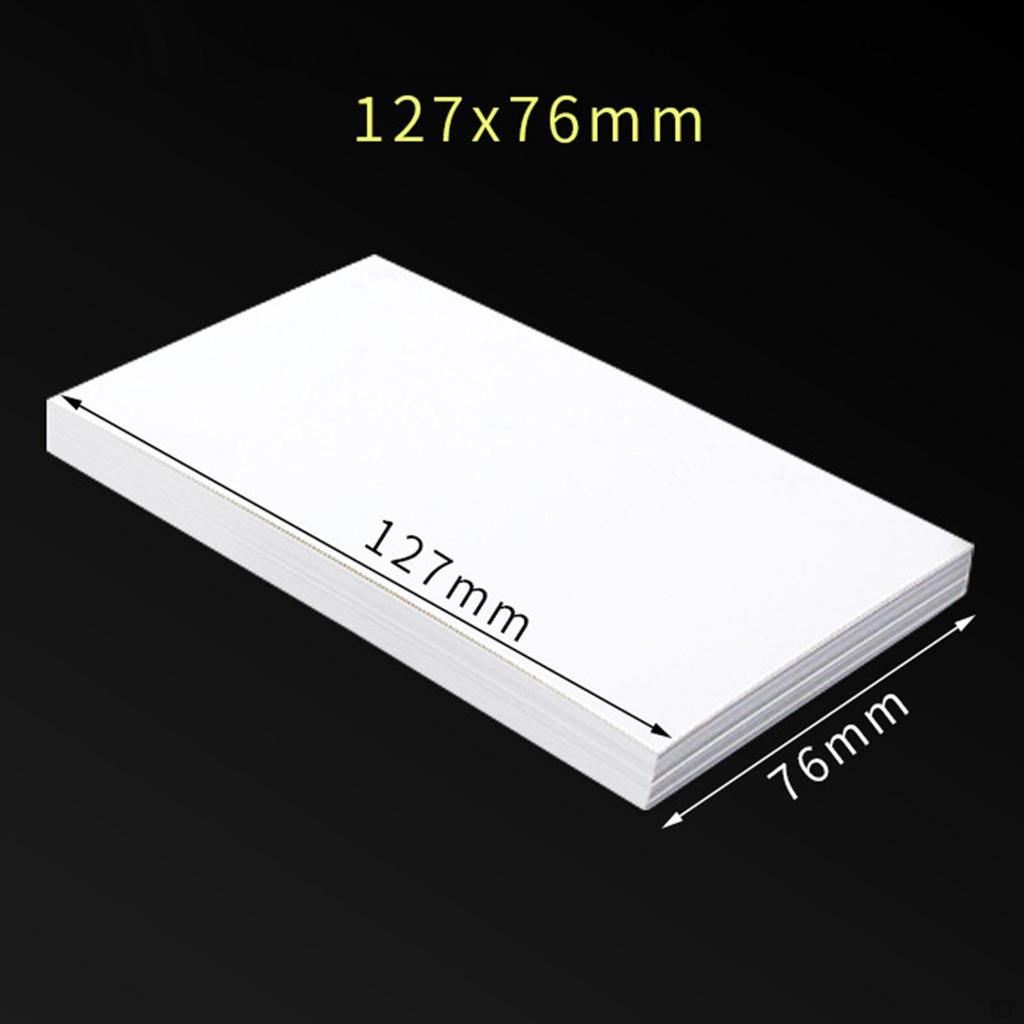 50 Pieces Mixing Pads Portable Multi 2 Sides for Experiment