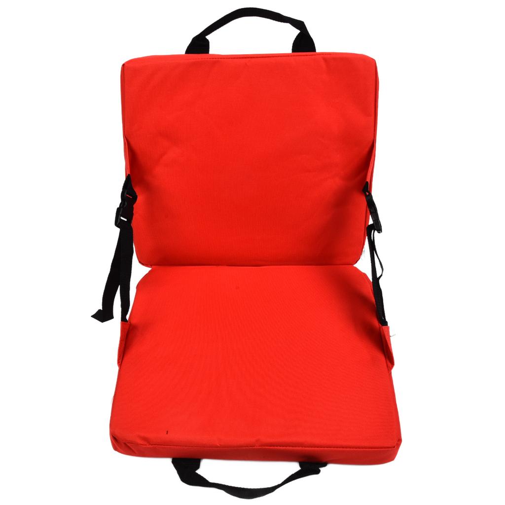 Chair Cushion Foldable Portable Soft Comfortable Seat Cushion with Backrest for Outdoor Camping