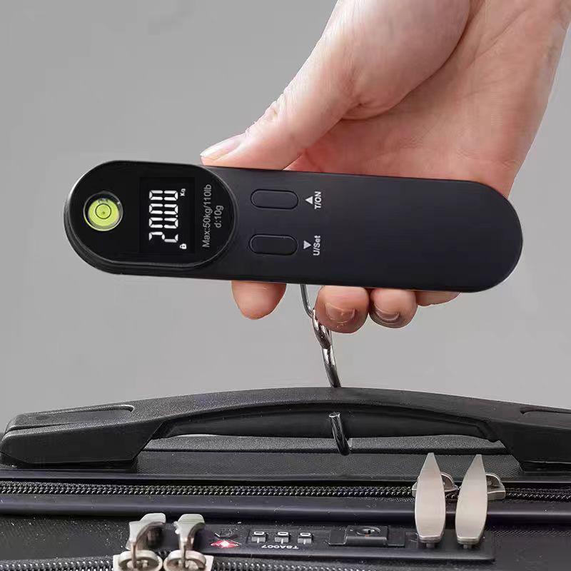 Rechargeable 50kg Handheld Luggage and Fishing Scale
