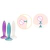 Mermi Şekli Mini Silikon Anal Butt Plug Unisex Yetişkin Seks Oyunu Vakumlu Oyuncak