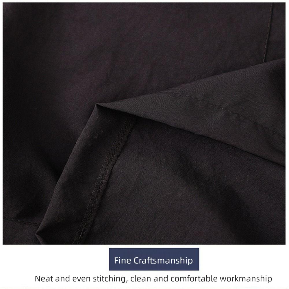 Solid Color Work Clothes Sleeveless Workwear Creative Baking Cooking Aprons  Housework