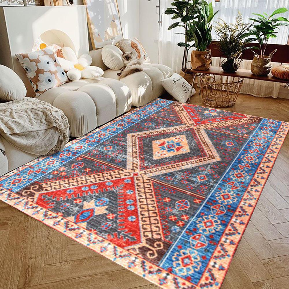 Traditionelle Marokkanische Kunst Fußmatte Rutschfest Kücheneingang Teppich Wohnzimmer Schlafzimmer Dekoration Türkische Teppiche Bodenmatte