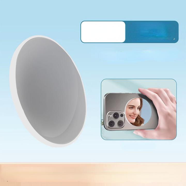 For Magsafe Magnetic Convex Mirror Smartphone Beauty Mirror Video Selfie Vlog Magnetic Mirror For Streaming Selfie