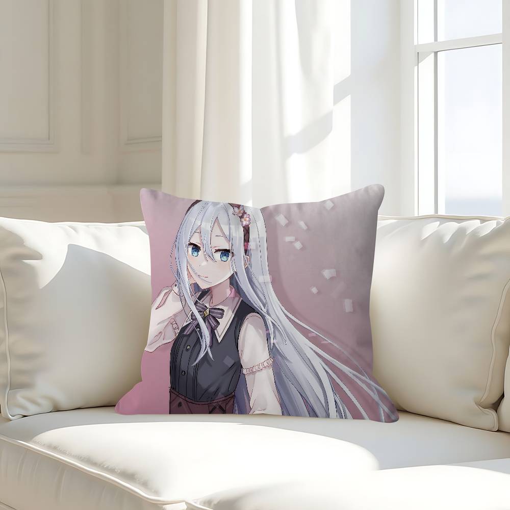 Project SEKAI Yoisaki Kanade Pillow Case Removable Washable Cushion Cover – All-Season Soft Linen