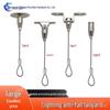 Adjustable Steel Wire Hanging Kit for Lamps and Pictures