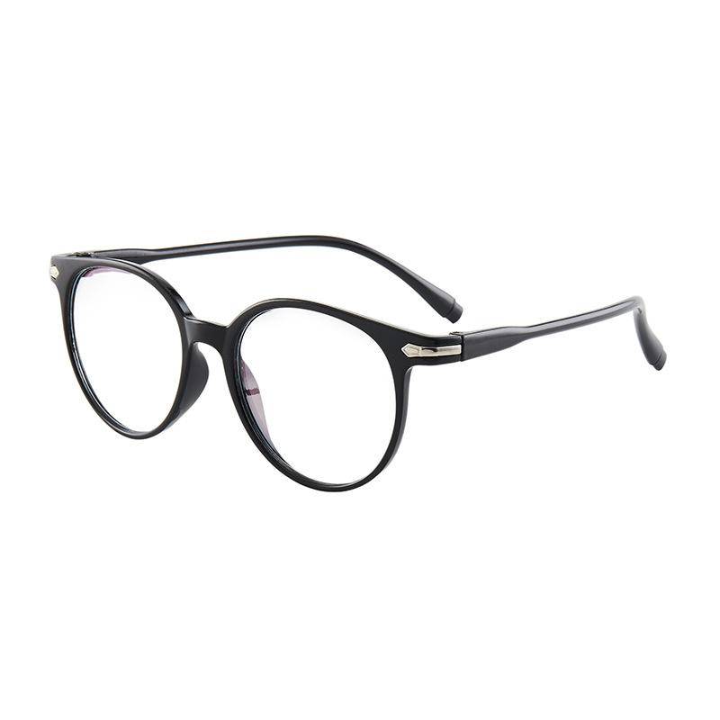 

Анти-синий световой радиационный компьютер мужские простые очки женские Tide Big Face плоское зеркало очки для близорукости оправа плоское зеркало