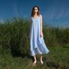 Summer Faux Two-Piece Patchwork Sleeveless Dress