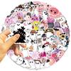 100 Cartoon Halloween Ghost Doodle Stickers DIY Decorative Guitar Notebook Suitcase DIY Waterproof