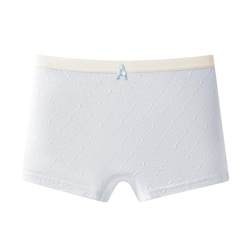 Girls' Antibacterial Cotton Boxer Briefs for Older Children - Pinch-Free, All-Cotton Comfort