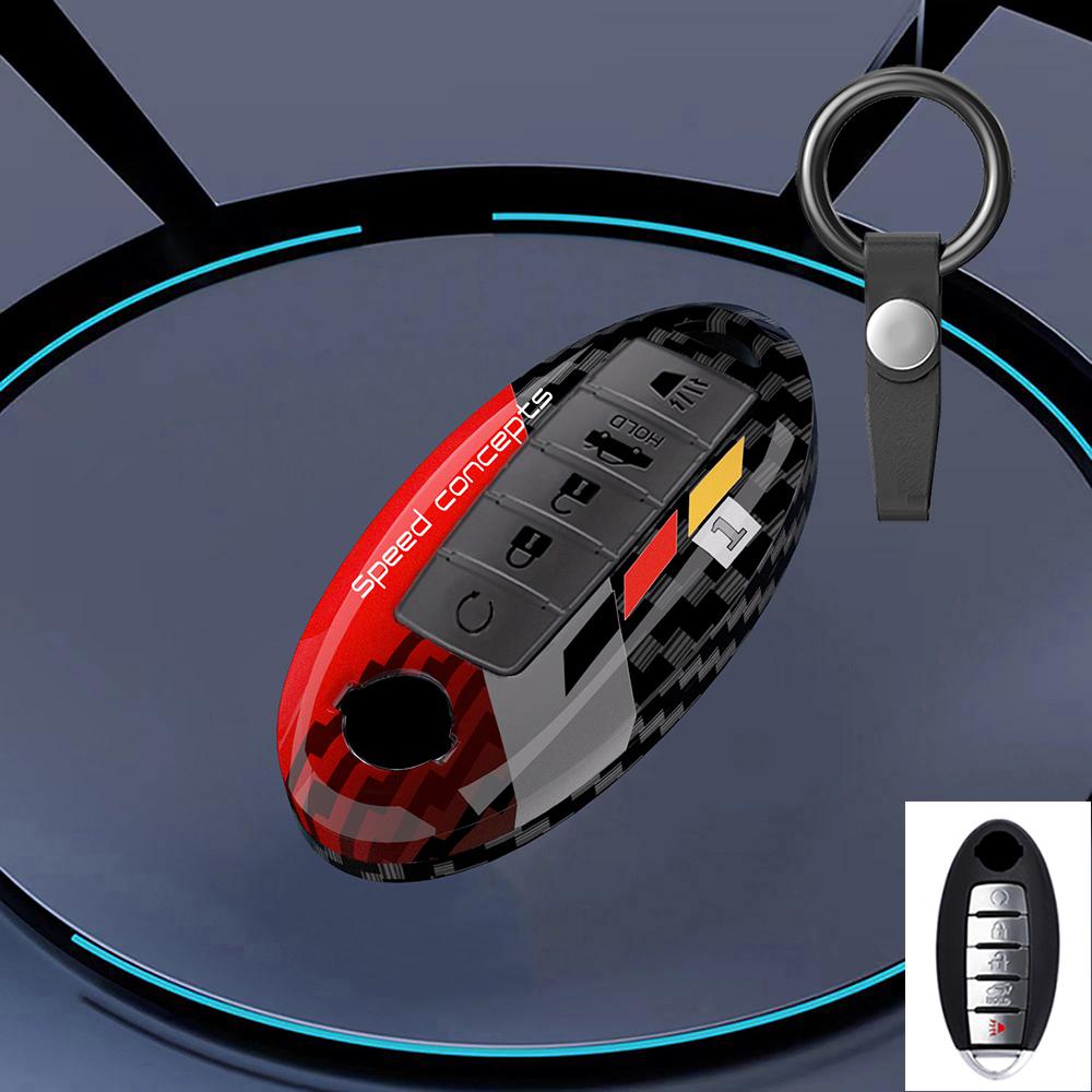 Graffiti Auto Key Fob Cover Case Fit For Nissan Leaf Micra Qashqai J11 J10 X Trail T32 Versa Note Patrol Key Fob Remote Case Auto Accessory