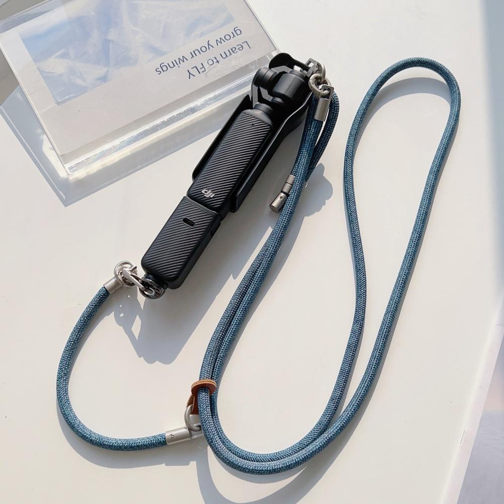 

3 in 1 Adjustable Camera Neck Strap Crossbody Phone Lanyard Anti Lost Multi Functional Pocket Camera Strap