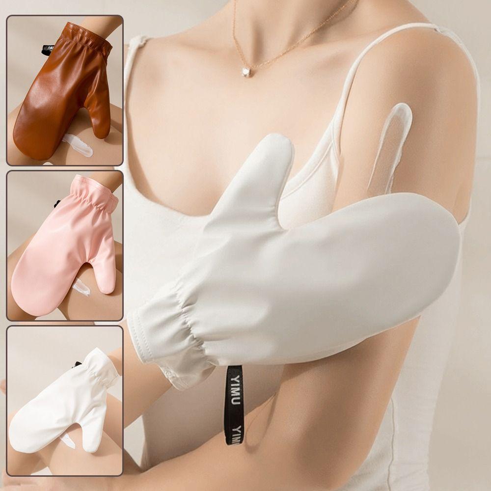 With Thumb Applicator Glove Quick Dry Body Cleaning Glove High Quality Body Lotion Glove Body Care