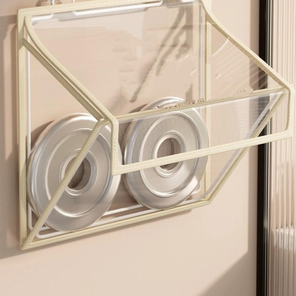 Moisture-proof Bathroom Storage Bag Transparent Folding Storage Bag Waterproof Shelf  Bathroom