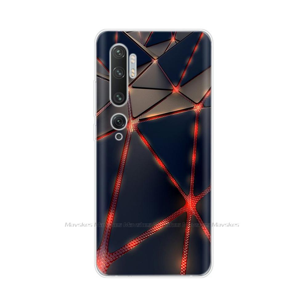 Case for Xiaomi Mi Note 10 Pro Case Soft TPU Silicon Cover for Xiomi Mi Note 10 Note10 Pro Case Coque Bumper Shockproof Shell