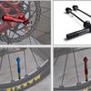 Aluminum Zinc Zinc Alloy Locking Security Wheel Accessories Bicycle Skewers Hub Quick Release Bike Skewers