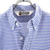 A Bathing Ape Check Pattern Long Sleeve Button Down Shirt Blue Men's Used