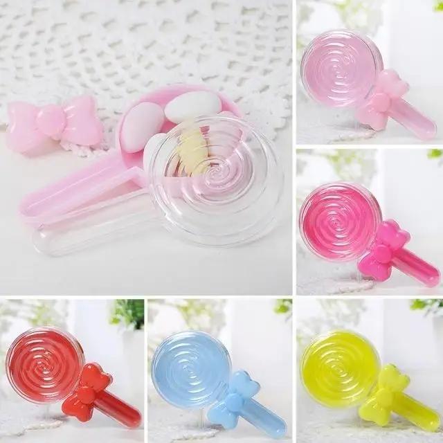 1pcs/2pcs/3pcs Reative Sugar Candy Box Lollipop Box Candy Box Baby Birthday Gift Box Color Random