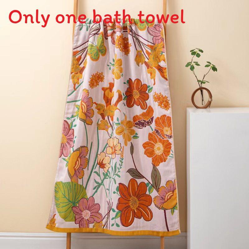 Cotton Bath Towel With Absorbent Quick Dry Fabric For Couples Home Use