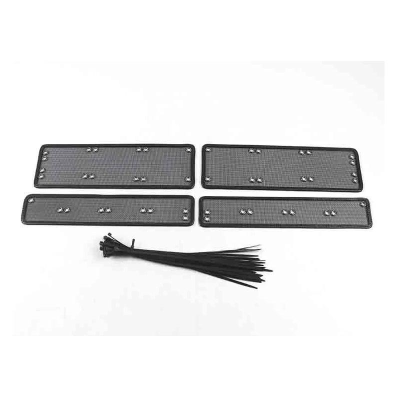 Mittleres Sieb Gitter Frontgrill Gitter für Toyota RAV4 2016 2017 2018 2019 Frontgrill Gitter Abdeckung Edelstahl Zubehör