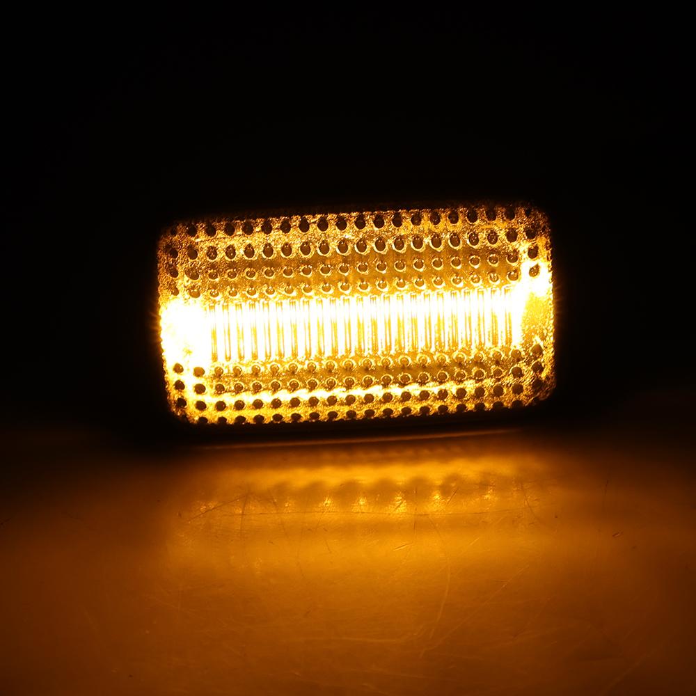 Pair LED Dynamic Side Indicator Blinker Marker Light For VW Caddy 1983-1992 Golf 1975-MK1 MK2 Jetta Passat Polo Turn Signal Lamp