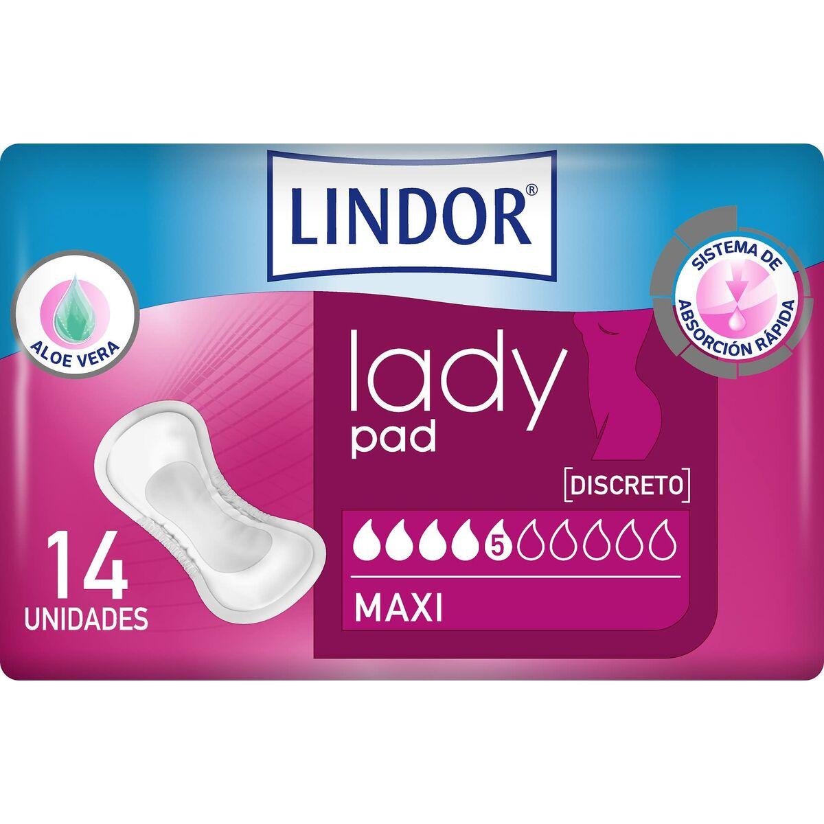 

Lindor Lady Pad Maxi Incontinence Compresses 14 Units