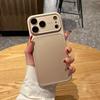 AG Frosted Solid Color Window Case for iPhone 17 Pro Max/16