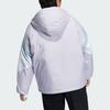 Adidas Originals 530 Color Block Hooded Down Jacket Women Outerwear Light-Purple IU4784