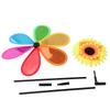 1PCS Sunflower Windmill Colorful Sequins Windmill Home Outdoor Garden Camping Picnic Home Garden Decoration