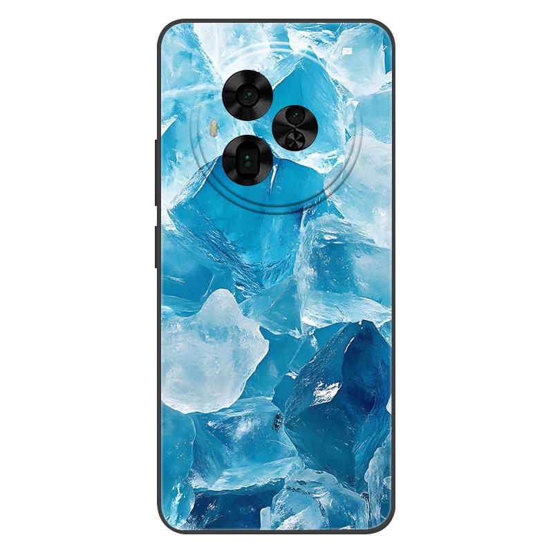 Para Capa TCL Nxtpaper 60 Ultra Pintada com Mármore Silicone Macio Fosco Capa Traseira Para TCL Nxtpaper 60 Ultra 5G 60Ultra Concha do Telefone