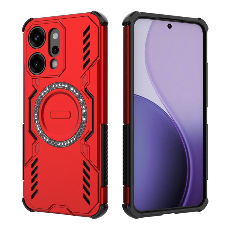 For OPPO Reno14 Pro Case Reno14 Pro Cover Heat Dissipation Magnetic Wireless Charging Protective Phone Cases Reno 14 Pro Funda