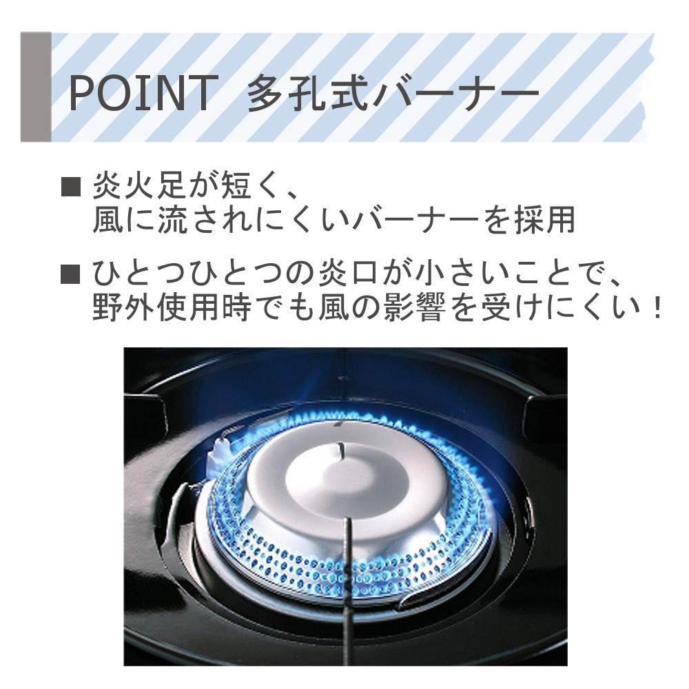 Iwatani Tough Maru & Genuine Accessory Series Plate Set (Tough Maru + Yakiniku S, 2-Piece Set, Olive)