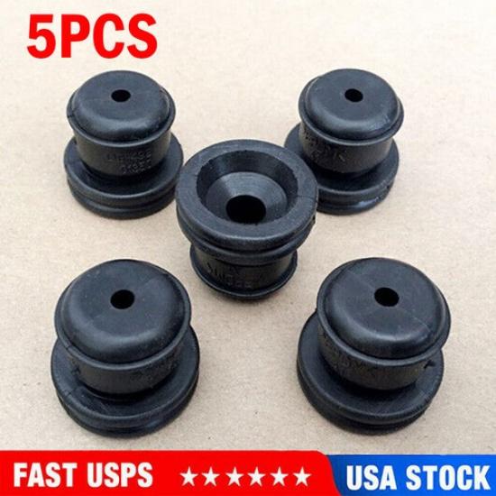 5PCS Engine Cover Rubber Pier Sleeve Fit For Toyota Vios Yaris Corolla Lebin