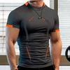 Sommer Chic 3D Schneiden Sportswear Atmungsaktive Männer Gym Sport T-Shirt Täglichen Kleidungsstück Fitness T-shirt