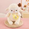 Betty Lamb Doll Lamb Doll Child Soothing Doll Lamb Backpack Plush Toy Birthday Gift