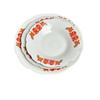 Vintage Double Happiness Plate Retro Dish for Snacks Fruits Hotpot Chinese Style Tableware