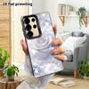 Phone Case: 2D Flat Samsung Galaxy A34 A35 M05 M06 S20 S22 S21 FE Plus 5G Protective Case, Couple Style, White Rose Diamond, Christmas and Halloween G