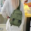 Multifunctional Chest Bag Large Capacity Shoulder Bag Nylon Lightweight Backpack