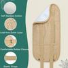 Paquete de Aceite de Ricino a Prueba de Fugas Soporte Abdominal para el Hígado Cinturón Suave Reutilizable Algodón Orgánico Envoltura de Terapia Caliente Auto-Acondicionamiento Ayuda Muscular