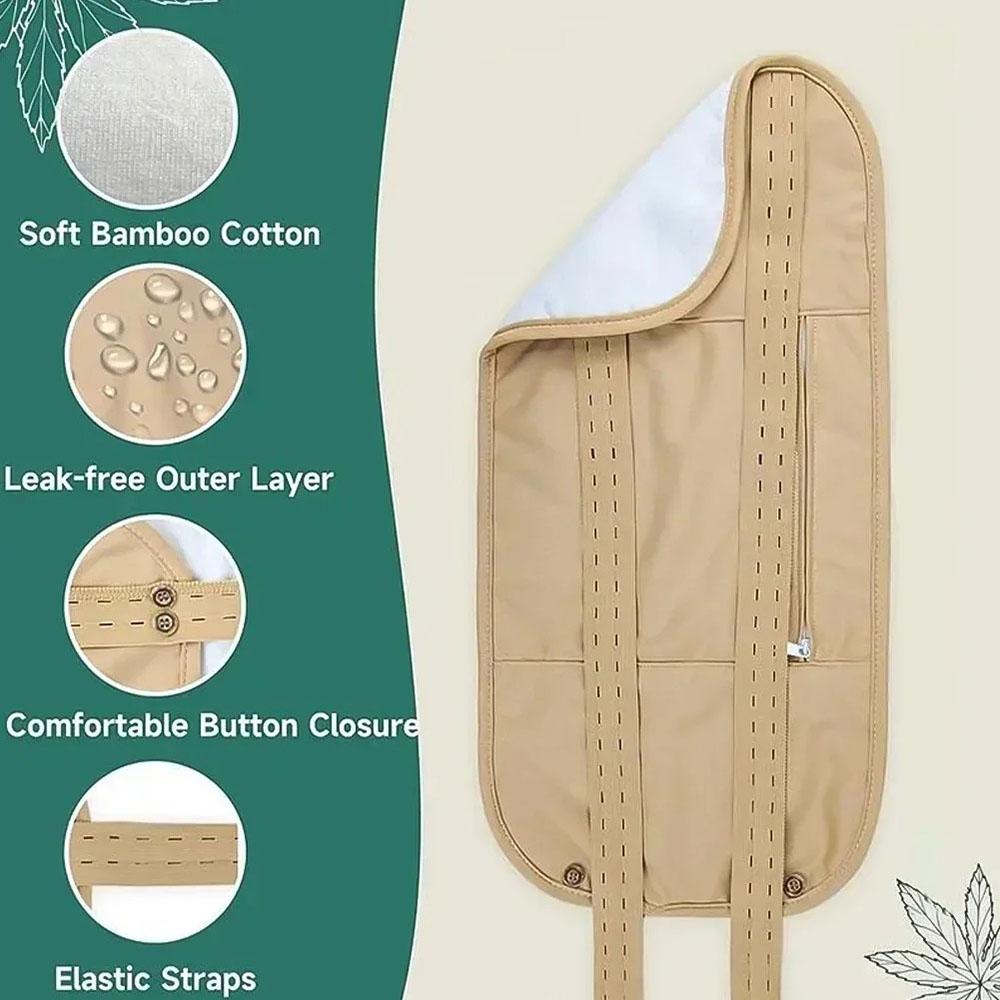 Paquete de Aceite de Ricino a Prueba de Fugas Soporte Abdominal para el Hígado Cinturón Suave Reutilizable Algodón Orgánico Envoltura de Terapia Caliente Auto-Acondicionamiento Ayuda Muscular